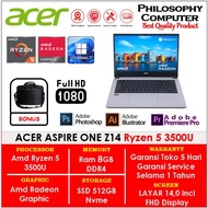 laptop acer one 14 Ryzen 5 3500 8gb 512gb W11 Pre 14.0