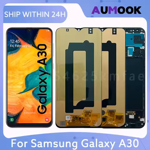 LCD Display For Samsung Galaxy A30 A305 LCD Touch Screen Digitizer Assembly Panel A305F A305G A305N 