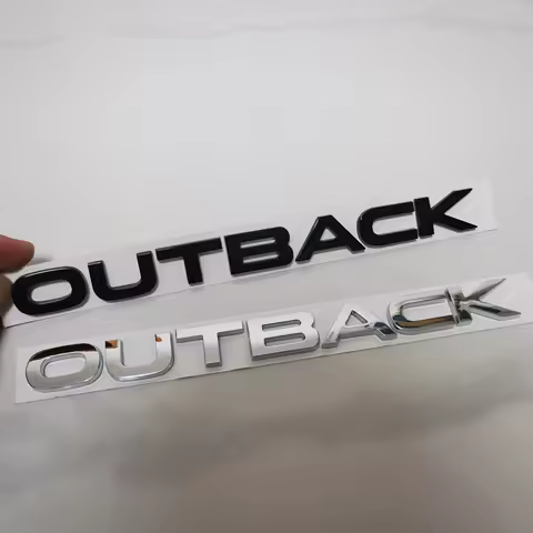 OUTBACK Emblem For SUBARU Sticker LEGACY Trunk Sticker FORESTER Rear Sticker For SUBARU OUTBACK Car 