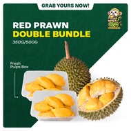 【DOUBLE BUNDLE】[Klang Valley Fresh Durian Delivery] 海王红虾榴莲D175 Durian Udang Merah