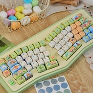 The Legend of Zelda: Breath of the Wild Link & Zelda Keycaps 120 Keys MOA Profile PBT Wooting Aula F
