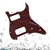 amonoy 11 Holes Guitar Bass Pickguard 4 Ply Scratchplate Guitar Scratch Plate 6 Strings