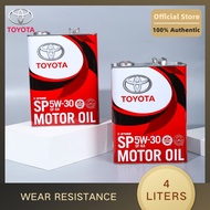 Toyota SP 5W-30 4L Genuine fully synthetic motorcycle oil gasoline and diesel engine oil