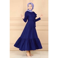 Tiara Dress Terbaru Dress Simple Elegant Premium Gamis Terbaru