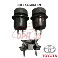 [3 IN 1 COMBO SET] Toyota Thailland Engine Mounting for Toyota Mark-X MarkX GRX120 LEXUS IS250 GSE20
