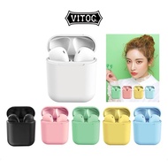 Vitog TWS Bluetooth Earphone i12 inPodTouch Earphones Key Wireless Headphone Earbuds Sports Headsets For Xiaomi Smart Phone Android Phone No Retail Box