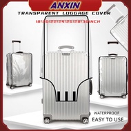 👍[Malaysia Stock] Cover Luggage Protector Transparent PVC Usable Travel Suitcase | Luggage Bag Cover 18 20 22 24 28 INCH