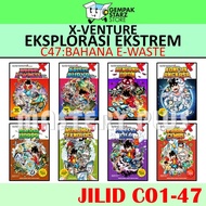 KOMIK SIRI X-VENTURE EKSPLORASI EKSTREM C01 - C47 | BAHANA E-WASTE | C46 : KRISIS BUAYA - KADOKAWA G