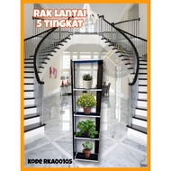 [COD] RAK LANTAI 5 TINGKAT MINIMALIS KODE RKA00105 - RAK POT BUNGA SERBAGUNA - RAK LANTAI KAYU