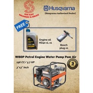 Husqvarna W80P Petrol Engine Water Pump Pam Air (3 Inch)