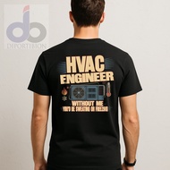 Member T-shirt cooling and heating system | HVAC Engineer Short T Shirt