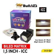 Biled Lens Matrix Bi-led X1M ICC 1.5 Inch Matrix Projector