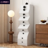 New Chinese Style Bedroom Home Creative Chest of Drawers Solid Wood Retro Vintage Light Luxury Expor