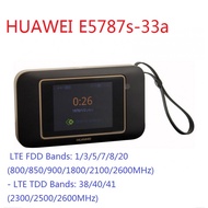 USED Huawei E5787ph-33 E5787  LTE+ Cat6  4G+ Mobile WiFi Hotspot 4G LTE MiFi Modem Router 300Mbps LCD Touch Screen