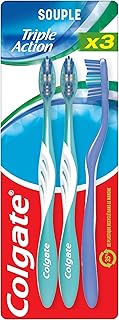 COLGATE - Colgate Triple Action Soft Toothbrush - Set of 3 brushes