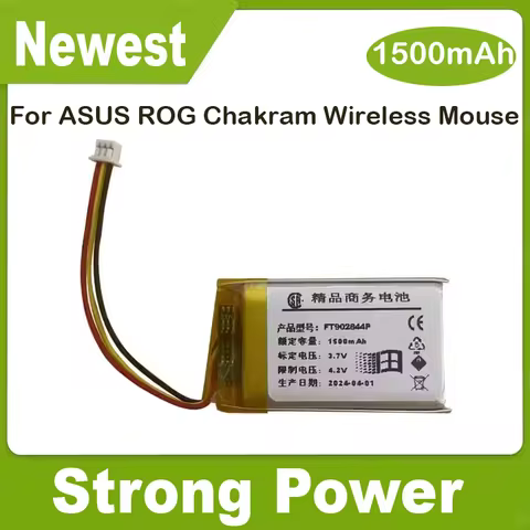 YDLBAT 1500mAh FT902844P Battery for ASUS ROG Chakram Wireless Mouse