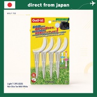 Lite Light T-395 Non-Slice Tee MAX White – Distance Boost Anti-Slice Golf Tee