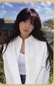 Apink Eunji Log Solo Korean Album CD Makestar Bonus Trading Card