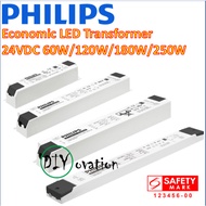[Safety Marked] Philips Economic/ CertaDrive 24VDC LED transformer for 24V LED strip driver/ Constan