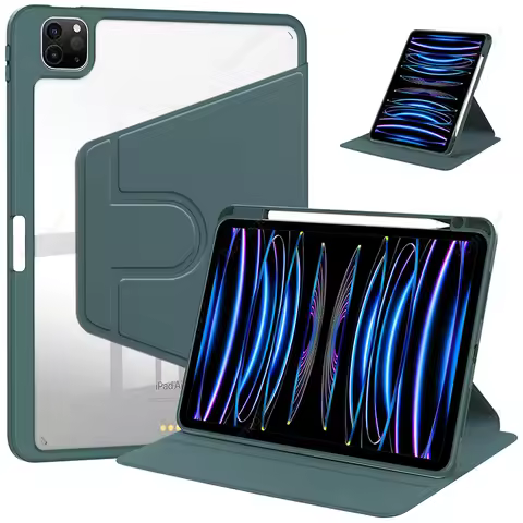 360° Rotation Case for iPad Air 11 inch M3 M2 2025 2024 iPad A16 iPad Air 5th/4th Gen iPad10 Pro11 M