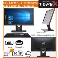 MONITOR USED REFURBISHED DELL/HP/LENOVO ORIGINAL 19/20/21/22/23/24INCH