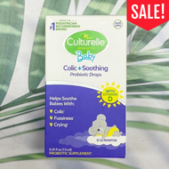 80% Sale!!!EXP.06/2025 โปรไบโอติกสำหรับเด็ก Probiotics Baby Colic+Soothing with Vitamin D 0-12 Month