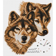 PINN SHOP Cross Stitch Kit : Wolf Watch [16-H]