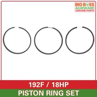 BBA Piston Ring Set 192F / 18HP Aircooled Diesel Engine