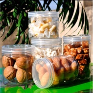 🇸🇬 Local Seller ~  PET Plastic Jar Bottle with PE/Aluminum Cap Cookies Jar CNY Cookies Packaging Container