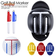 YOLANDA Golf Ball Marker Outdoor Line Drawing Marker With 2 Pen T Line Marker