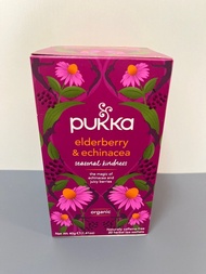 Pukka Organic Tea Elderberry & Echinacea 有機茶包 接骨木及紫錐菊