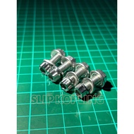 Classic vespa license plate bolts