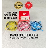 TP Piston Rings Mazda B8 Turbo Ford TX-3 83MM 83.5MM 84MM