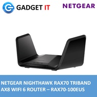 NETGEAR NIGHTHAWK RAX70 TRIBAND AX8 WiFi 6 ROUTER