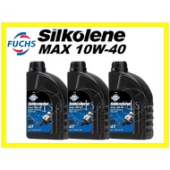 FUCHS SILKOLENE MAX 4T 10W/40 (1 LITRE) / MOTORCYCLE ENGINE OIL / MOTORCYCLE OIL