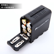 NP-F550/750/760/960/970 Available AA Dry Battery Battery Compartment LED Fill Light Monitor