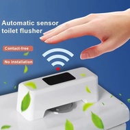 Automatic Toilet Flushing Push Button Induction Toilet Flusher External Infrared Flush Smart Sensor Home Kit Smart Toilet Flushing Sensor Cleaning Bathroom Accessories