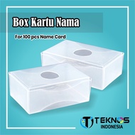 BUSINESS CARD STORAGE BOX – PREMIUM TRANSPARENT BOX FOR BUSINESS & BRANDING