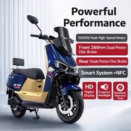 2026 New High Quality EV Motor Electric Bike with Electric Scooter Motorcycle Skuter Elektrik Escoot