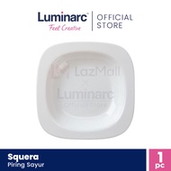 Luminarc Piring Sayur Squera Soup Plate / pc