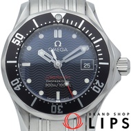 歐米茄海馬系列300米石英錶，28毫米，型號212.30.28.61.01.001，不鏽鋼女錶，黑色，拋光，成色極佳 [二手]