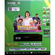 New Receiver satelit OPTUS HD By K-VISION+MNCTV