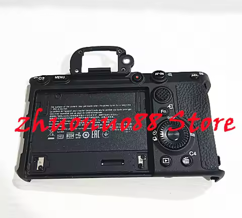 New back cover with thumb rubber repair parts for Sony ILCE-7M4 A7M4 A7IV mirrorless