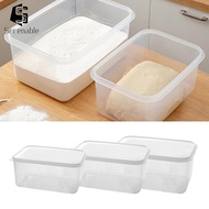 [Serenable] Pizza Dough Proofing Box Pizza Dough Tray Containers for Food Pizza Dough Transparent fo