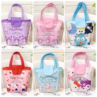 Cartoon Shopping Bag Japanese Style Waterproof Fabric Foldable Roll Easy To Carry 10 Designs As Show