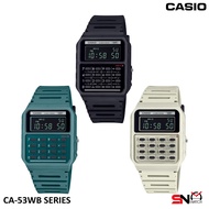 Casio Calculator Watch CA-53WB Digital Bio-Based Resin band Band Unisex Watch Jam Tangan Unisex
