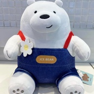 WE BARE BEARS Ice bear in jumpsuit