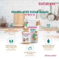 SuCaLess Granulated Sugar (350gram) Low Sugar Low Calories Healty Sugar Level