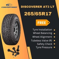 NEW TYRE 265/65R17 DISCOVERER AT3 LT COOPERTIRES (WITH INSTALLATION)