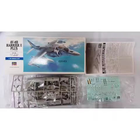 Hasegawa 00454 1/72 Scale US AV8B AV-8B Harrier II Plus Attack Fighter Airplane Hobby Craft Plastic 
